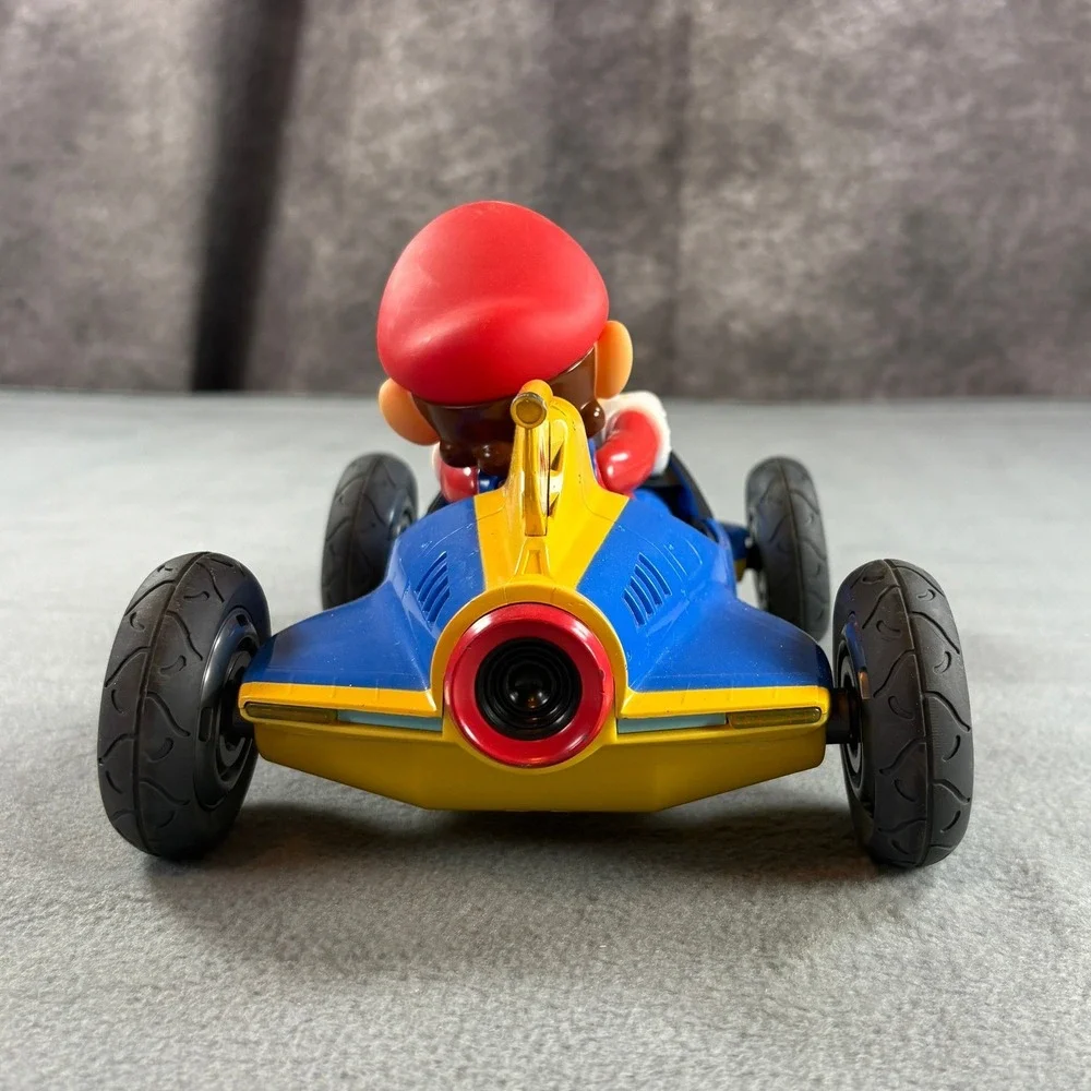 Nintendo Mario Kart 8 Carrera RC Mach‎ 8 Mario Racing Car Blue Yellow 2.4GHz